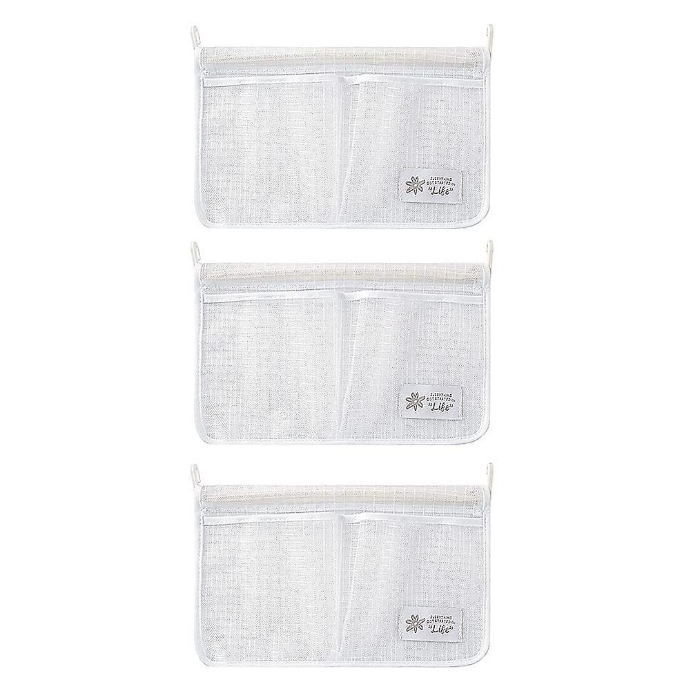 Fridge Hanging Bag for Kitchen Household Sundries Sorting Bag (white)