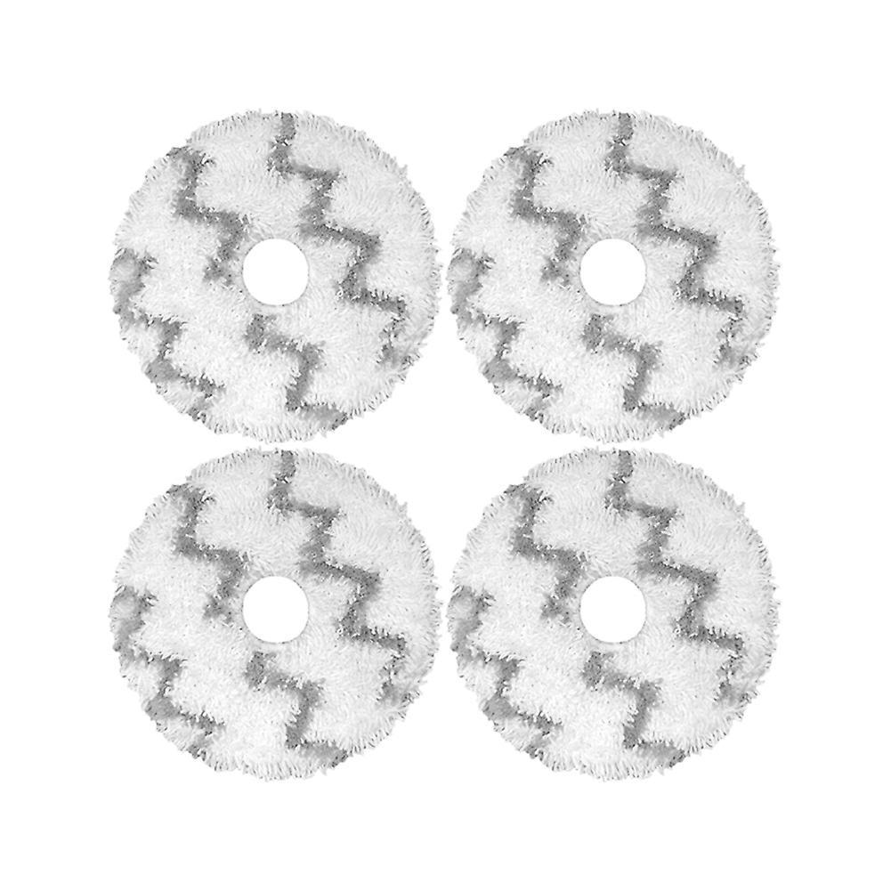 4pcs Washable Mop Cloths for Xiaomi Roidmi Eva Self-cleaning Emptying