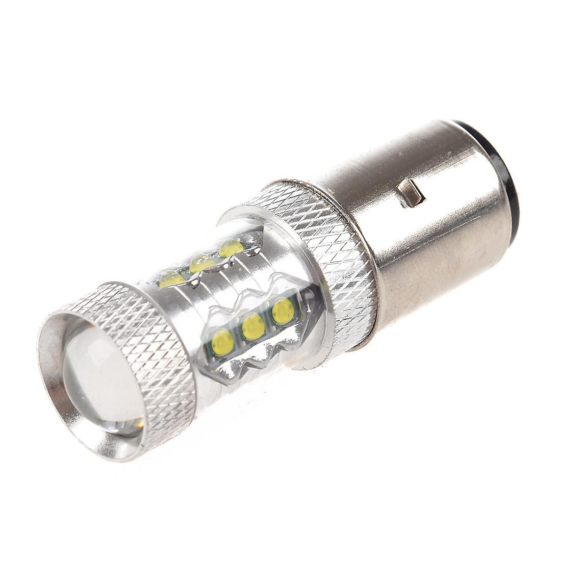16 * 80w Led Motor Bike/moped/scooter/atv Headlight Bulb Ba20d H6