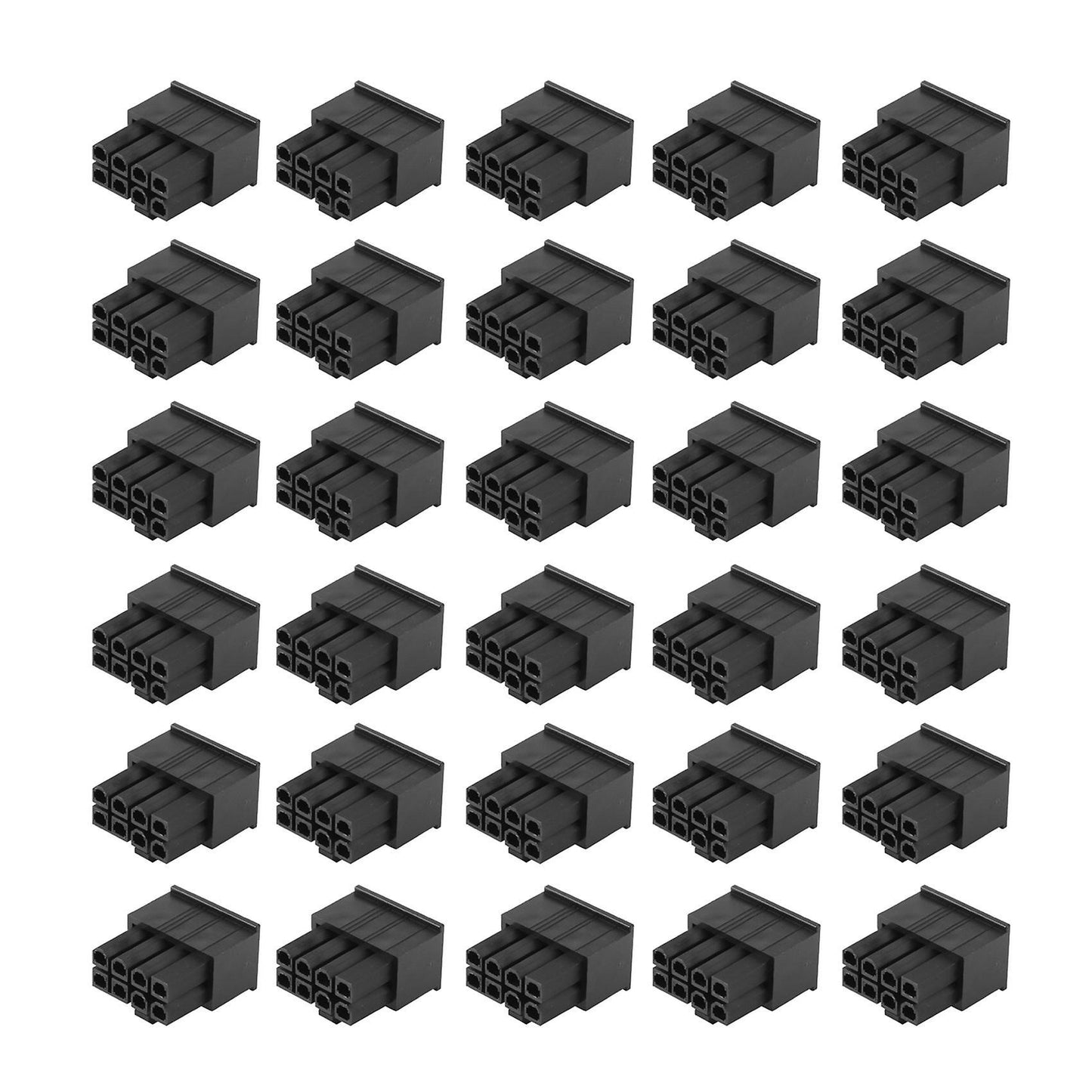30pcs 4.2mm 8p 8pin Male Pci-e Pcie Power Connector Plastic Shell