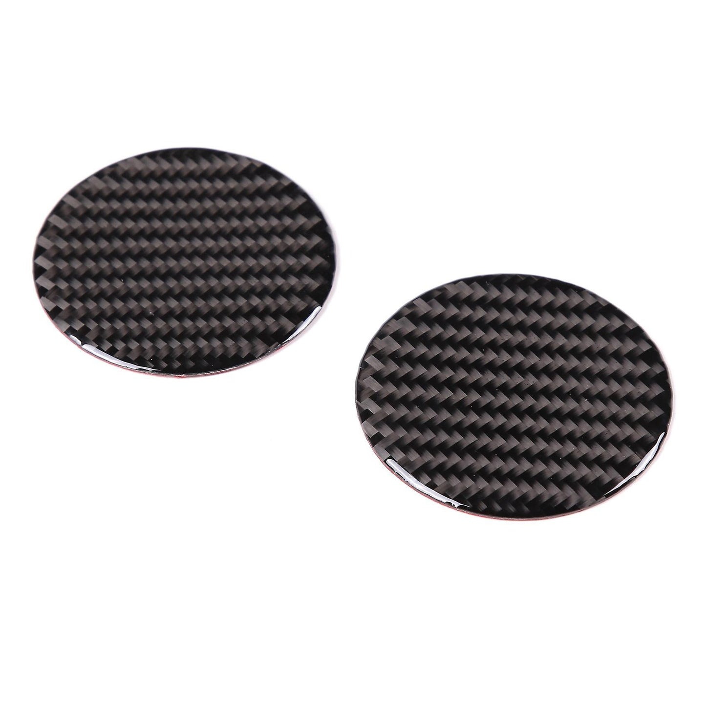 Car Water Cup Pad Coaster Carbon Soft Cover Trim For-bmw Mini