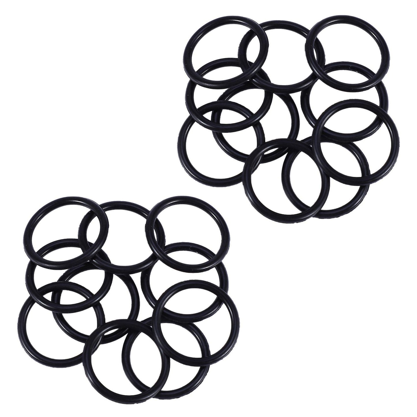 10 Stueck Gummi Oil Seal O-ringe Dichtungen 30x25x2.5mm