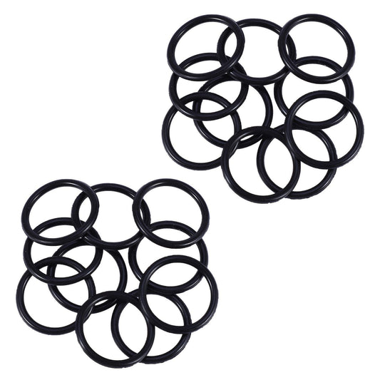 10 Stueck Gummi Oil Seal O-ringe Dichtungen 30x25x2.5mm