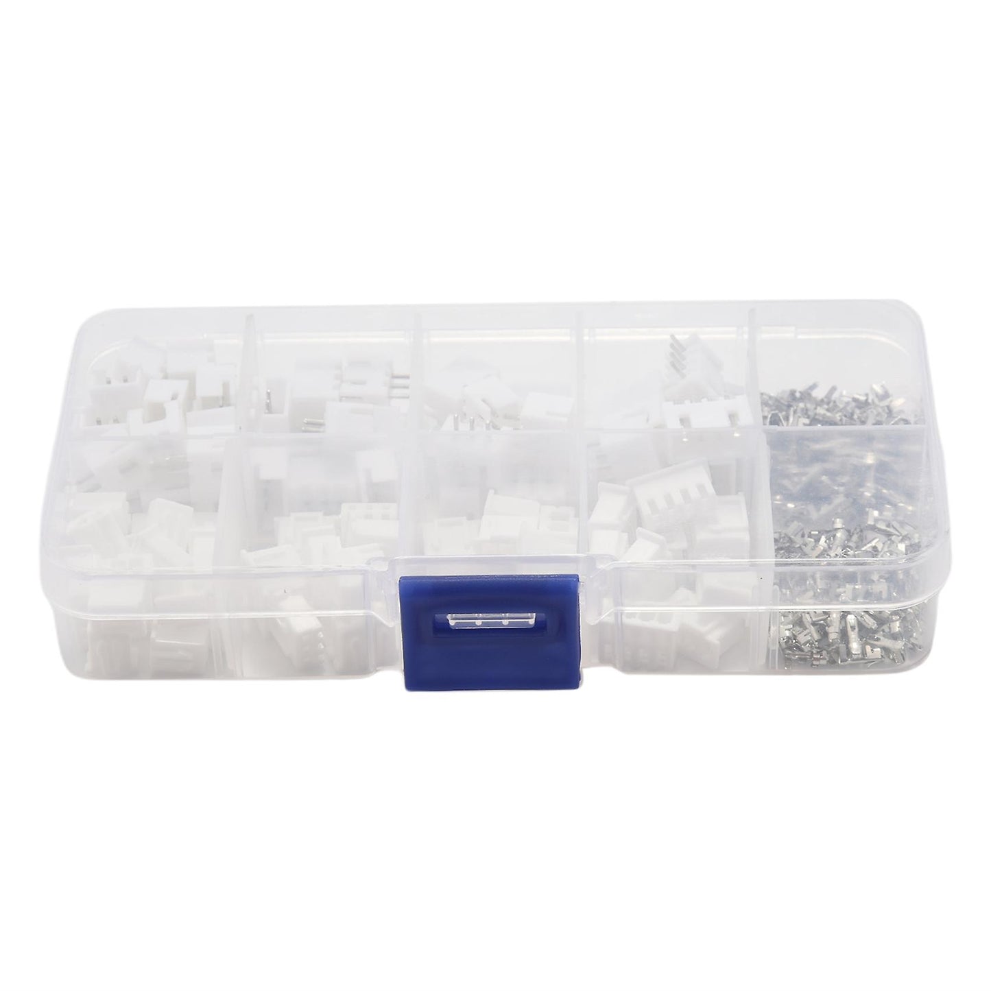 250pcs Xh2.54mm 2pin 3pin 4pin Terminal Housing Header Wire Connector