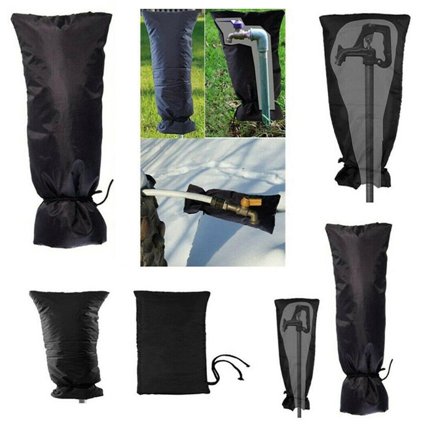 Outdoor Tap Cover Waterproof Water Tap Cover Reusable Antifreeze