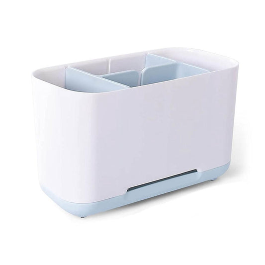 Bathroom Toothbrush Holder with Drain and Anti-slip Base Large