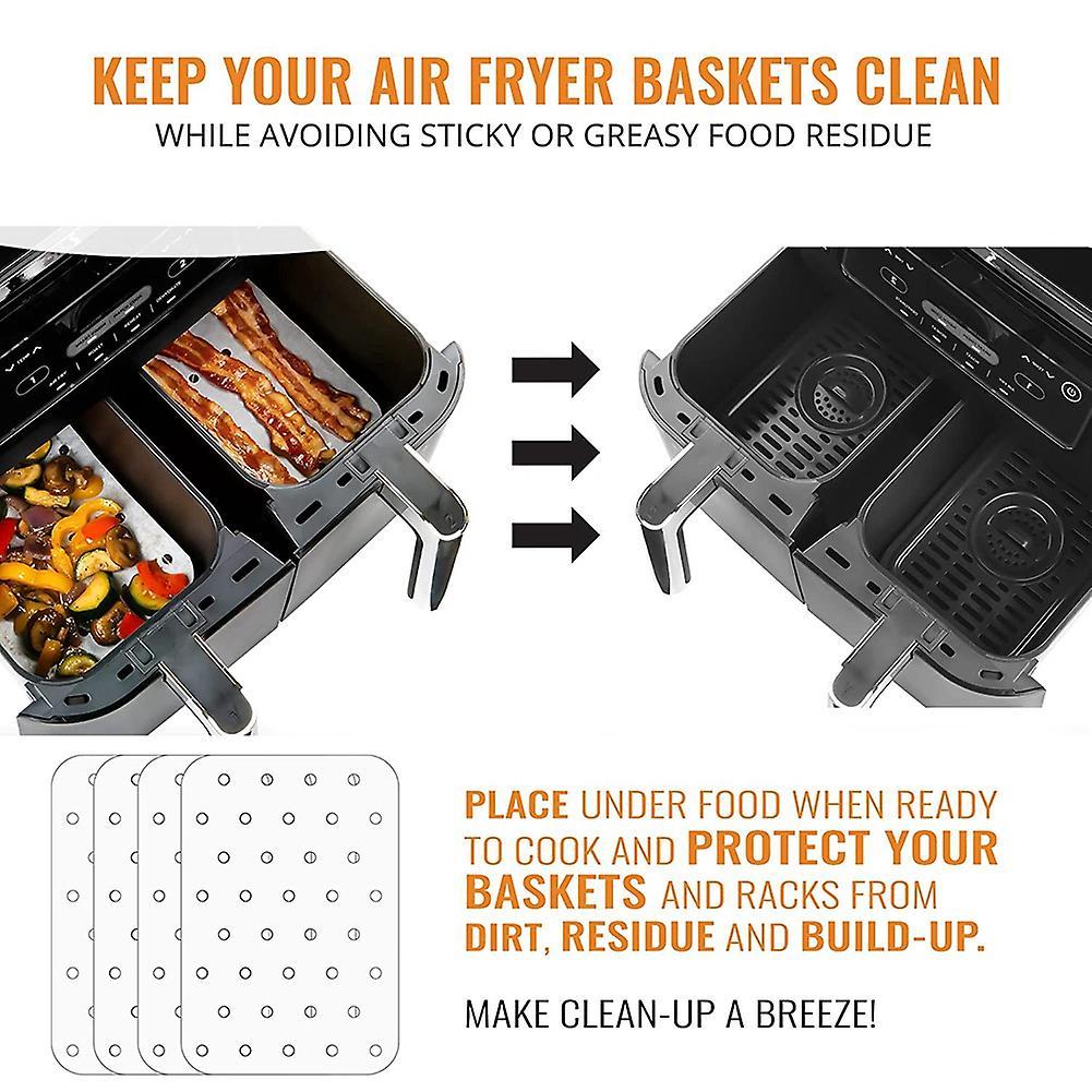 Air Fryer Paper Liners for Ninja Foodi Dual Air Fryer Dz201,air Fryer