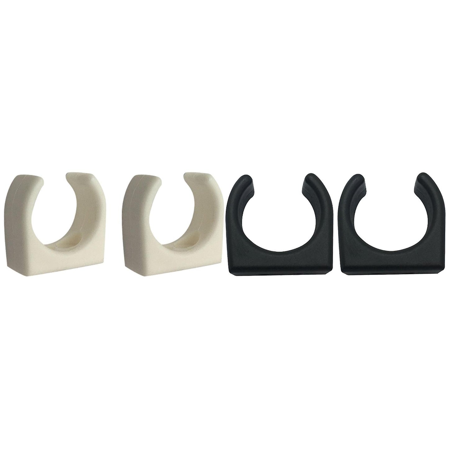 2 Pcs Nylon Ladder Clip Boat Hook Clip for Yacht Boat,black
