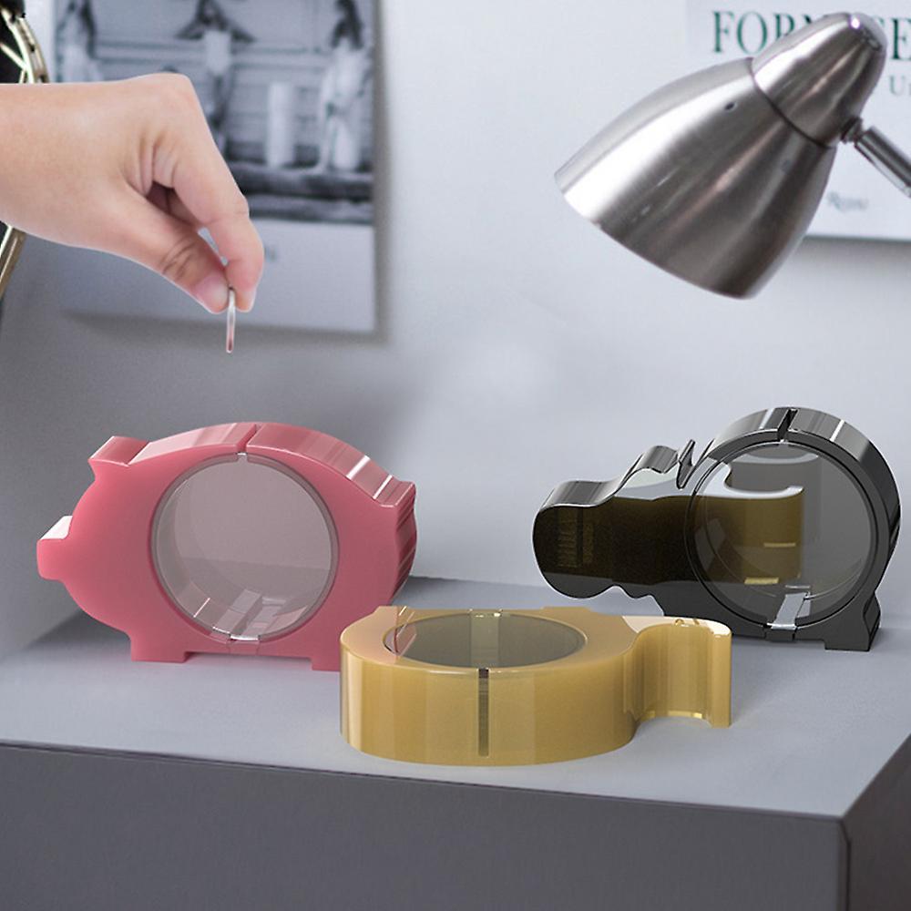 Piggy Bank Resin Molds Diy for Coin Bank Children Gift (hippo)