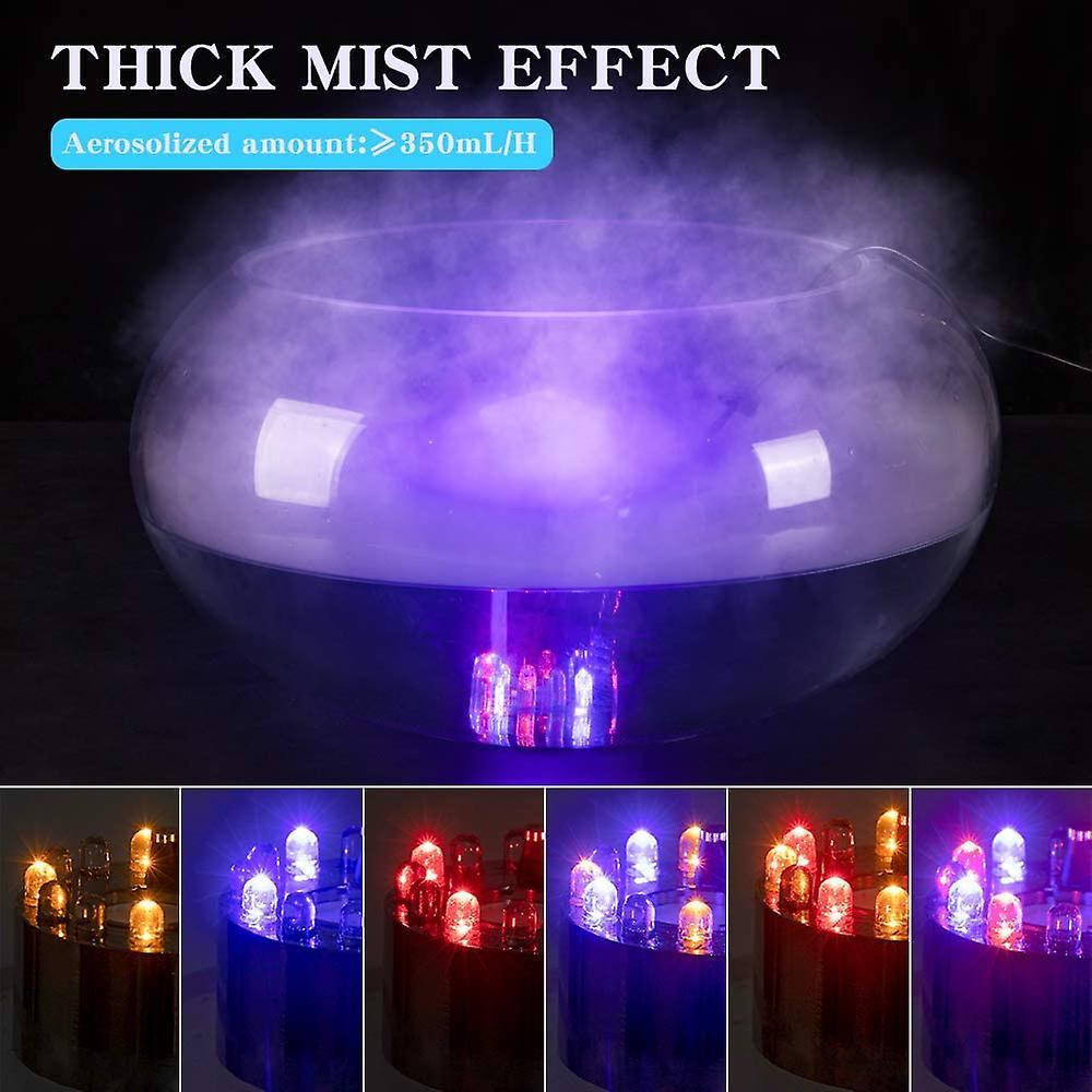 Mist Maker with Led Light, Fish Tank Accessories for Fountain Planted