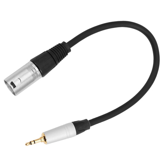 0.3 Meters 3.5mm Male Jack Plug to 3 Pin Xlr Male Shielded Cable