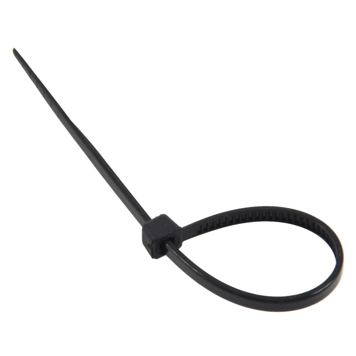 300pcs Black Nylon Cable Zip Ties Self Locking 2.5 X 100mm