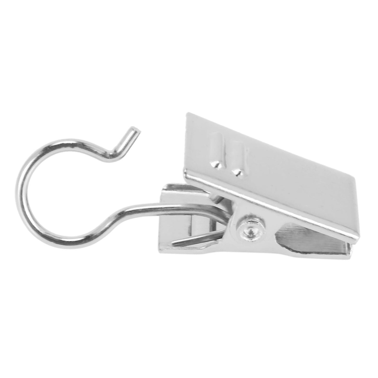 50 Pcs Stainless Steel Curtain Clips with Hook for Curtain Photos