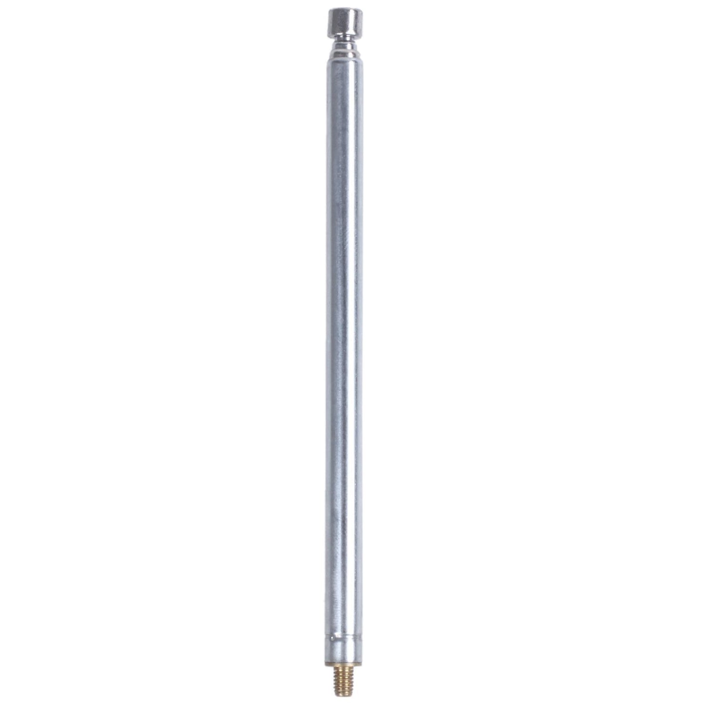 5 Abschnitte 3mm Aussengewinde Dia Teleskopantenne Silber