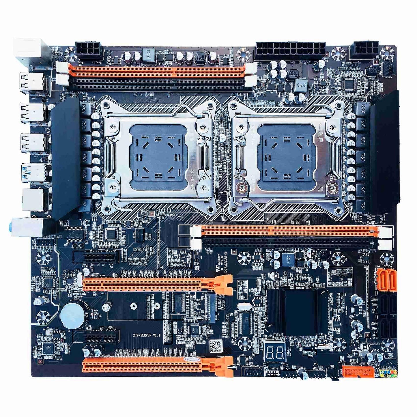 X79 Computer Motherboard,ddr3 Lga 2011 Pin 4 Memory Slots,for Desktop