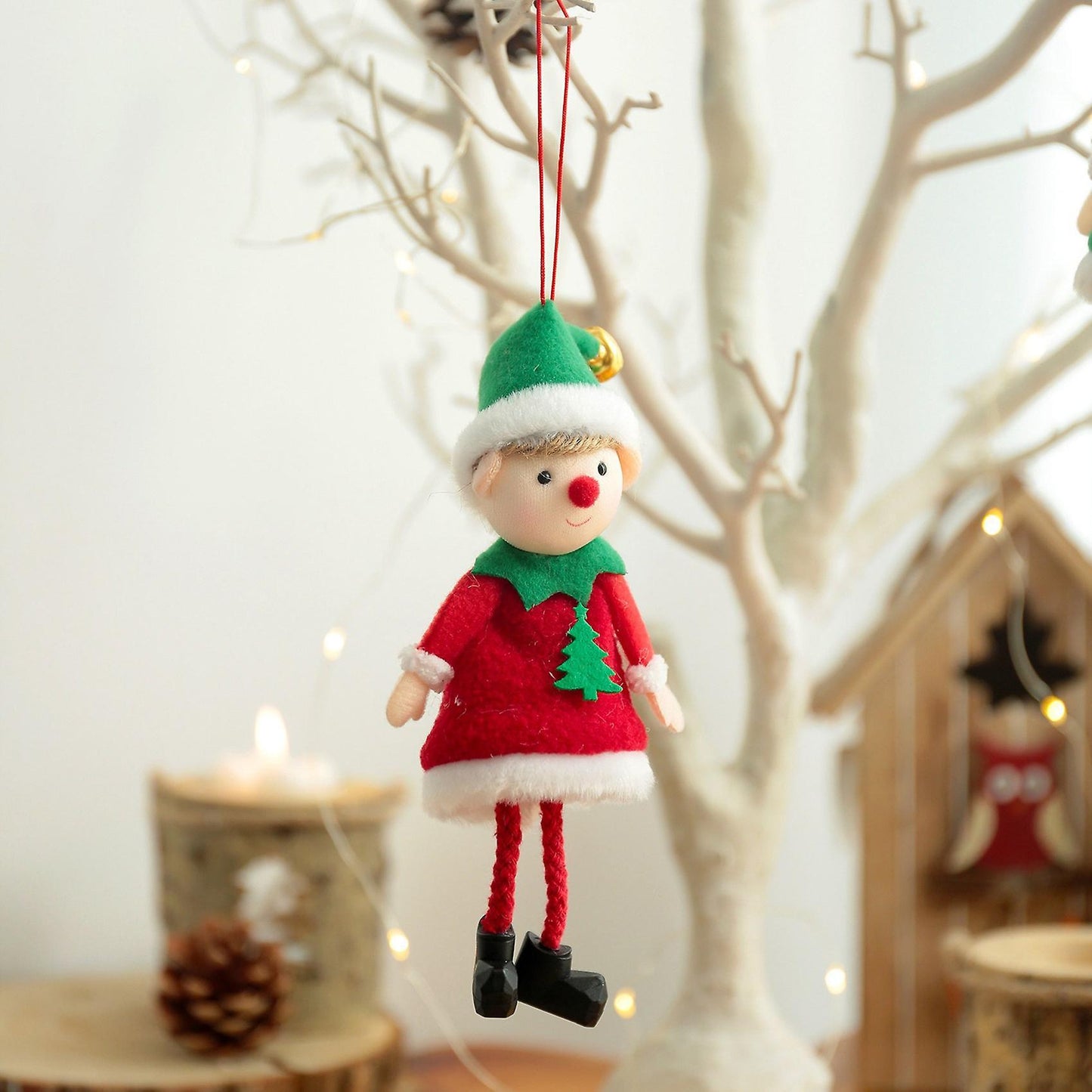 Christmas Angel Girl Doll New Year Christmas Ornaments Pendant Gift