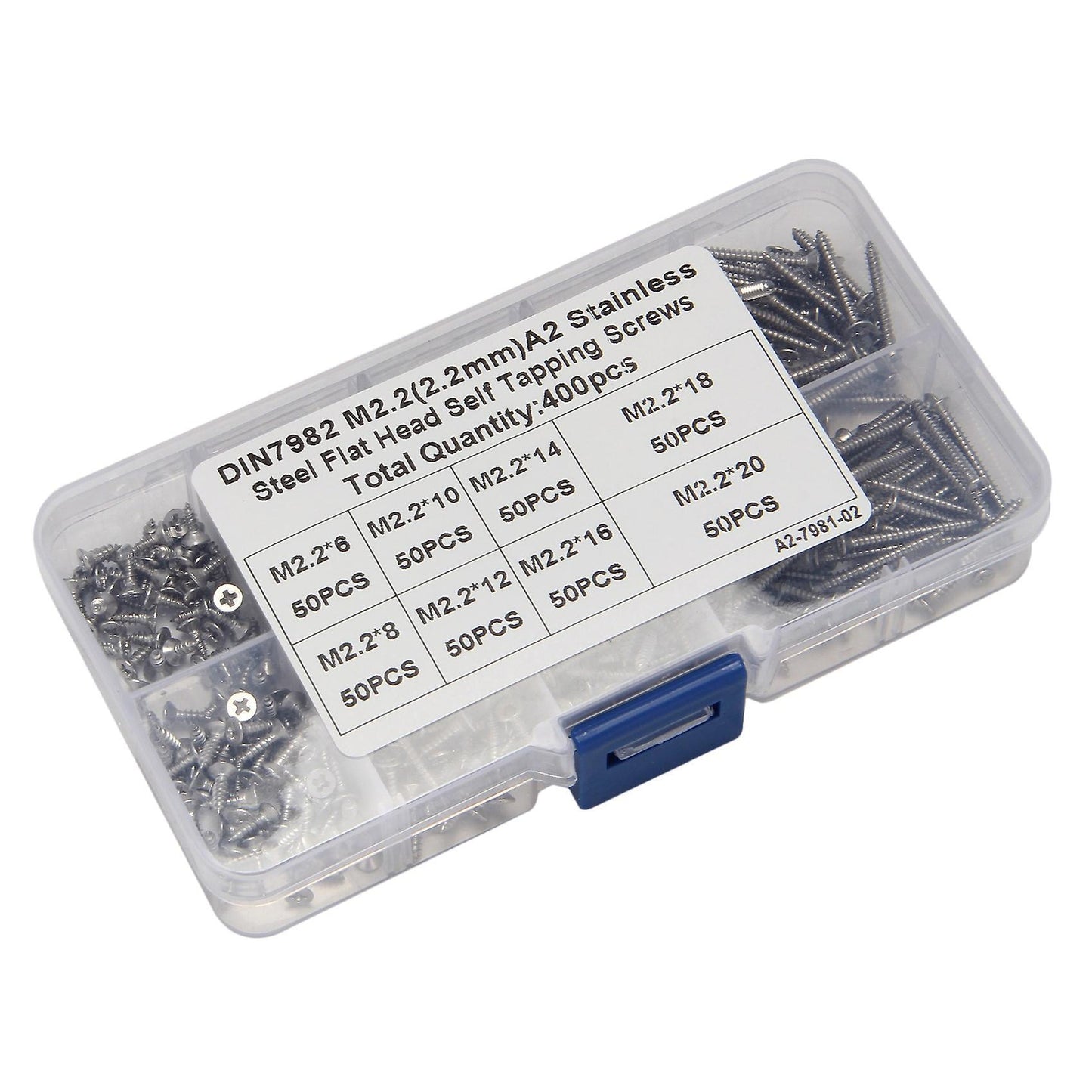 400pcs Self Tapping Screw 304 Stainless Steel