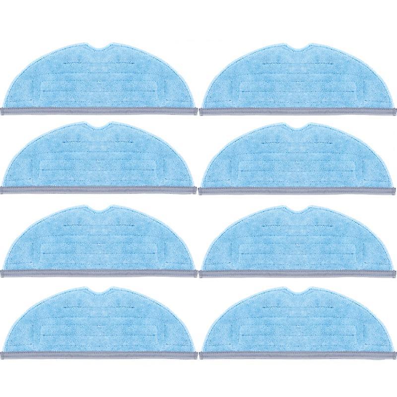 8pcs Replacement Mops Rag Cloths for Roborock S7 Vacuum Cleaner