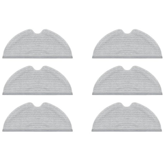 6pcs Full Area Mop Design Dry Wet Mop Cloth Rags for Xiaomi Mi Robot