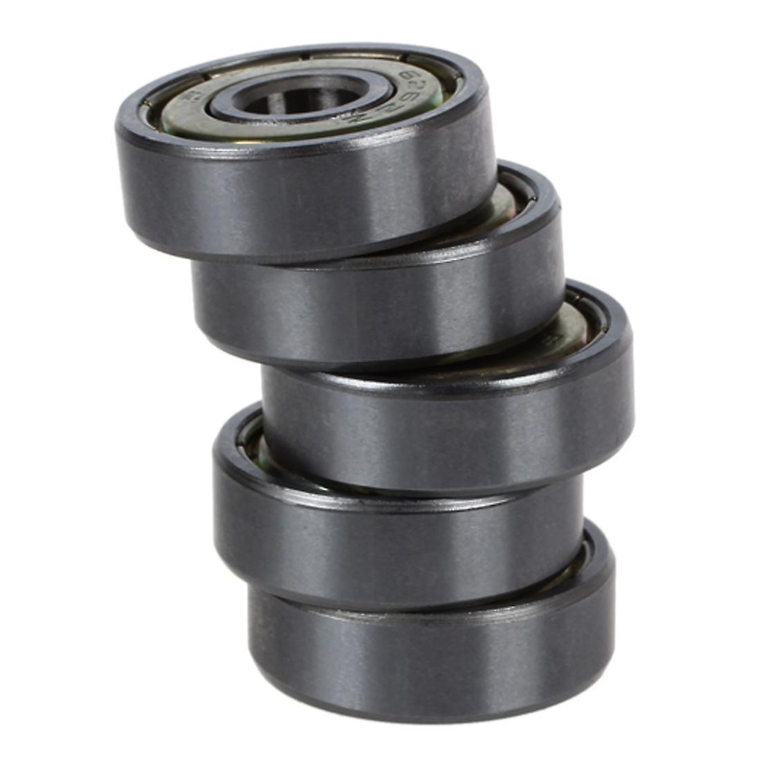 626z 6mm X 19mm X 6mm Shielded Radial Miniature Deep Groove Ball Bearing 5 Pcs
