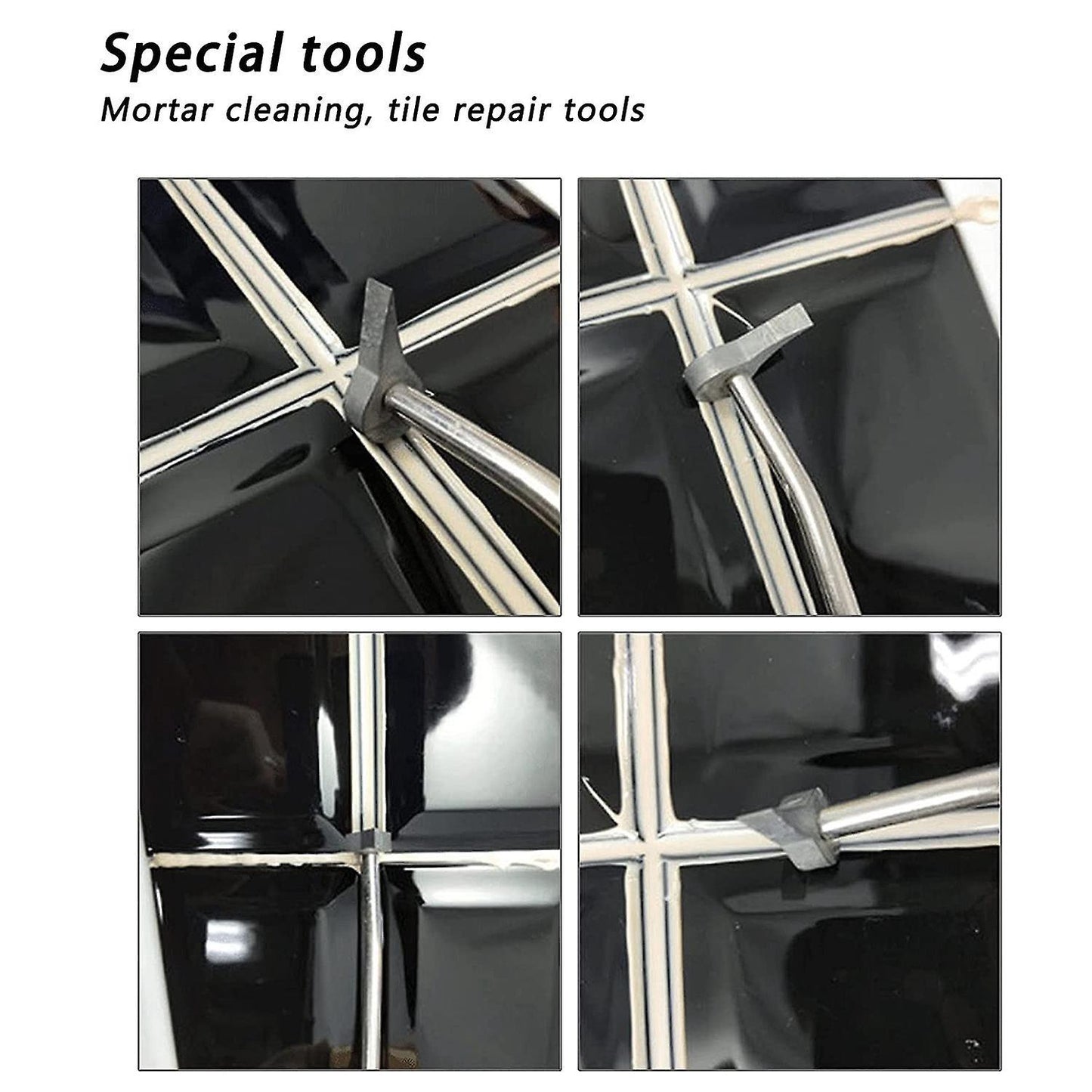 2set Grout Removal Tool Remover Caulking Removal Tool for Tile Joints