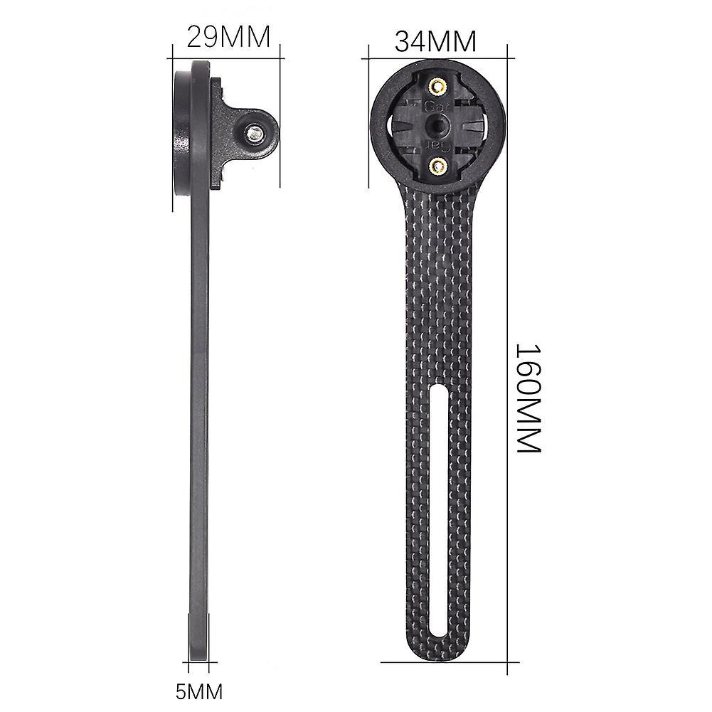 Carbon Fiber Bike Computer Mount Bicycle Road Bike Cycling Computer