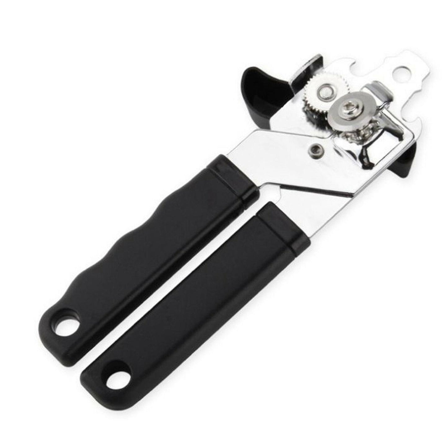 Heavy Duty Iron Tin Can Opener Cutter Comfort Handle Grip Tool