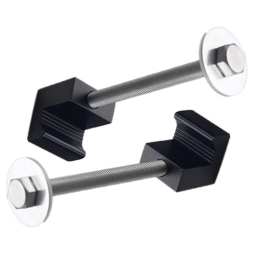 2 Pcs Premium Tool Box Tie Downs Aluminum Hook Crossover Toolbox