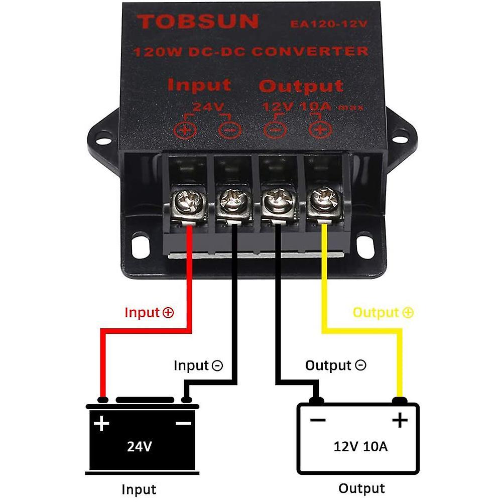 Dc24v to 12v 10a 120w Converter Dc Reducer Voltage Regulator