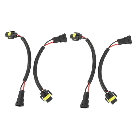 2pcs 9006 to H11 H8 Headlight Fog Light Conversion Connector Wiring