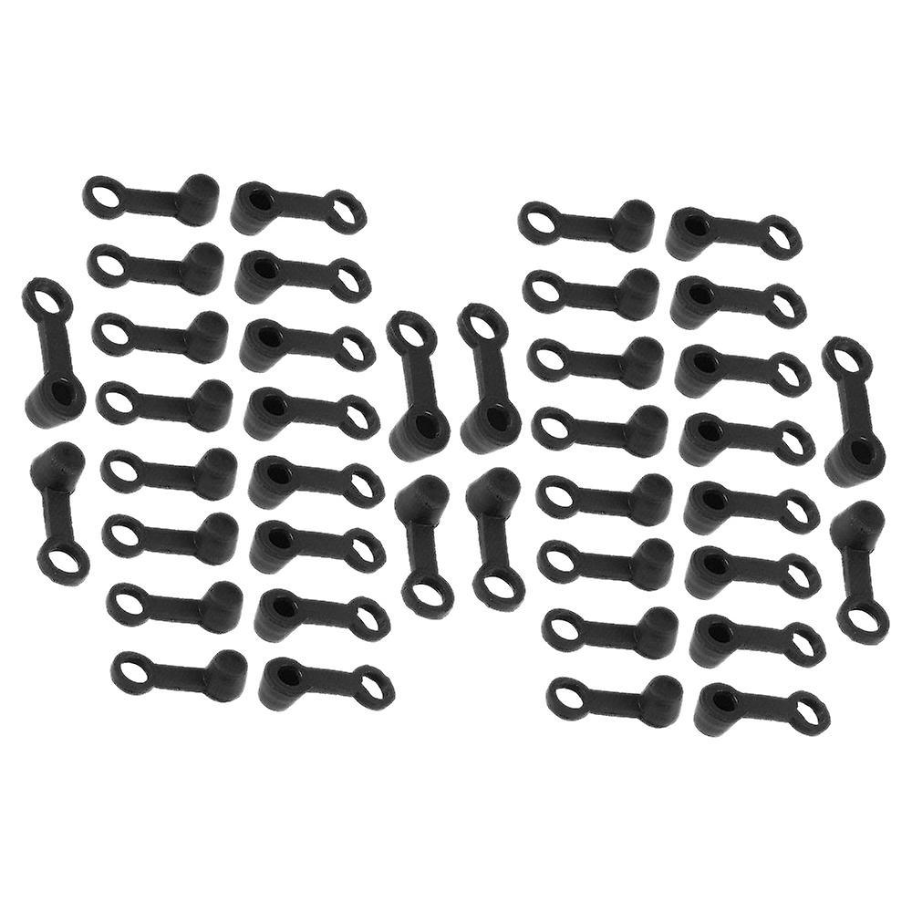 40x Brake Bleeder Screw Caps Grease Zerk Dust Cover Black