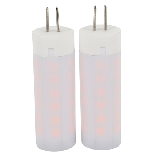2pcs G4 Led Corn Lights 36 Leds Flame Effect ( Warm White, Dc12v)