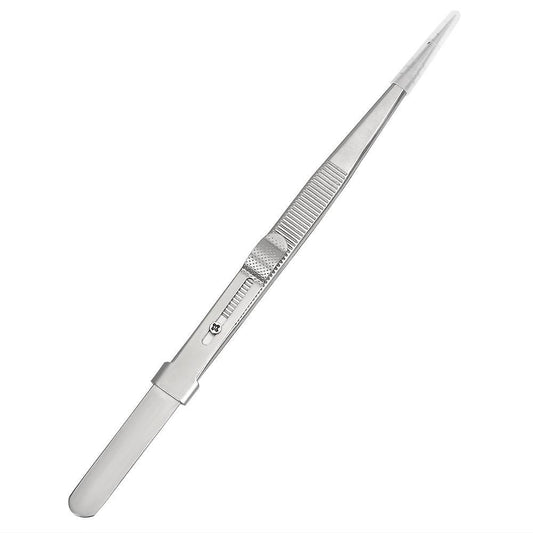 165mm Precision Adjustable Slide Lock Tweezers for Jewelry Electronic