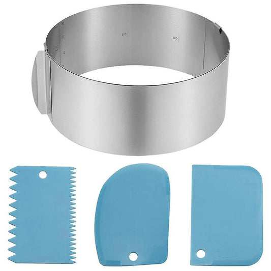 Baking Tray,4piece Set,stainless Steel Baking Accessories,round