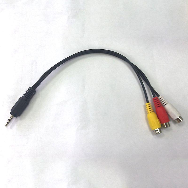 S-video 7-pin Tv to Rca Av Adapter Converter Cable