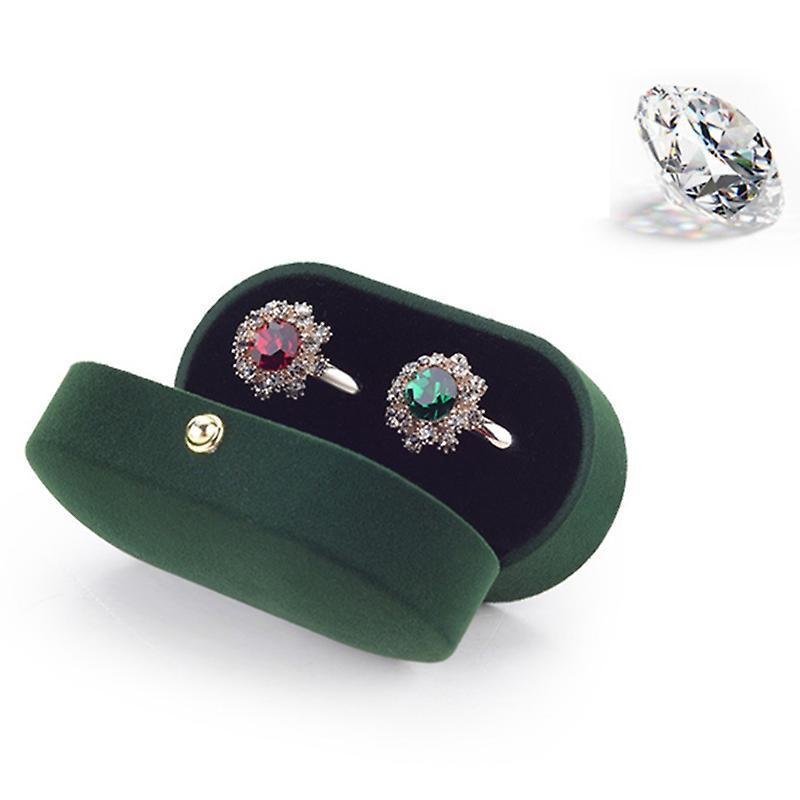 Velvet Silk Pair Ring Box Wedding Ring Box Single Ring Box Wedding C