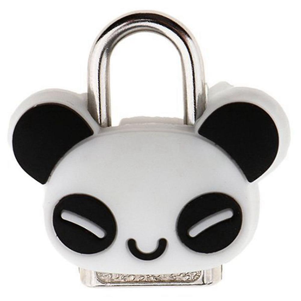 Serrure De Securite Mini Cadenas Bande Dessinee Verrou Avec Cle-panda