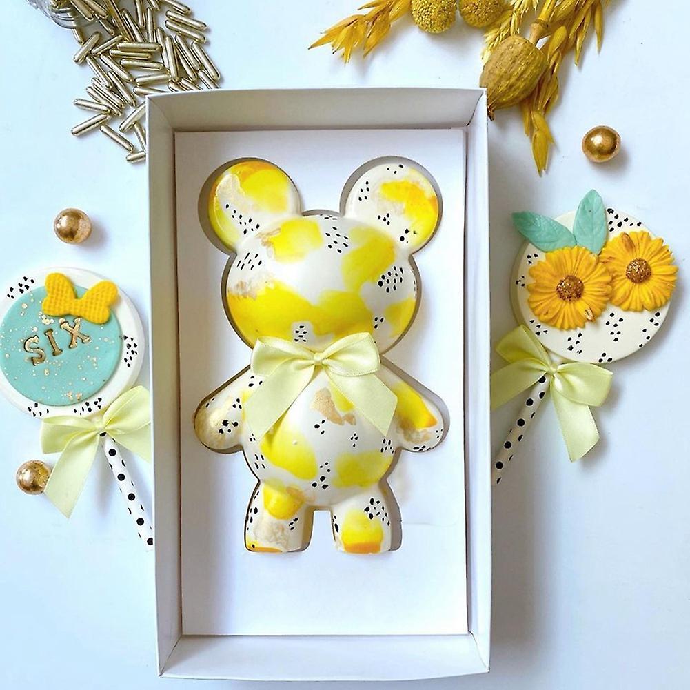 Bear Chocolate Mold for Breakable Bears, Gummy Bear, Dessert Baking