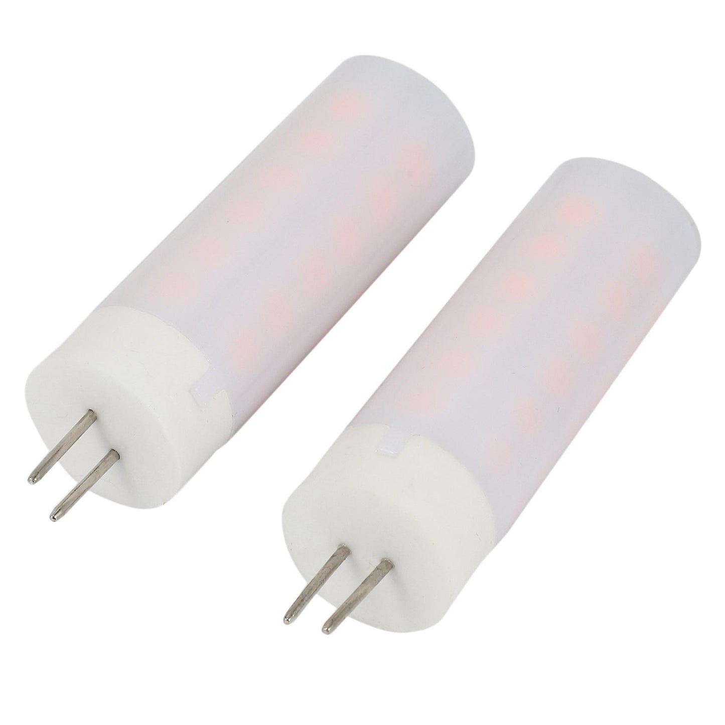 2pcs G4 Led Corn Lights 36 Leds Flame Effect ( Warm White, Dc12v)