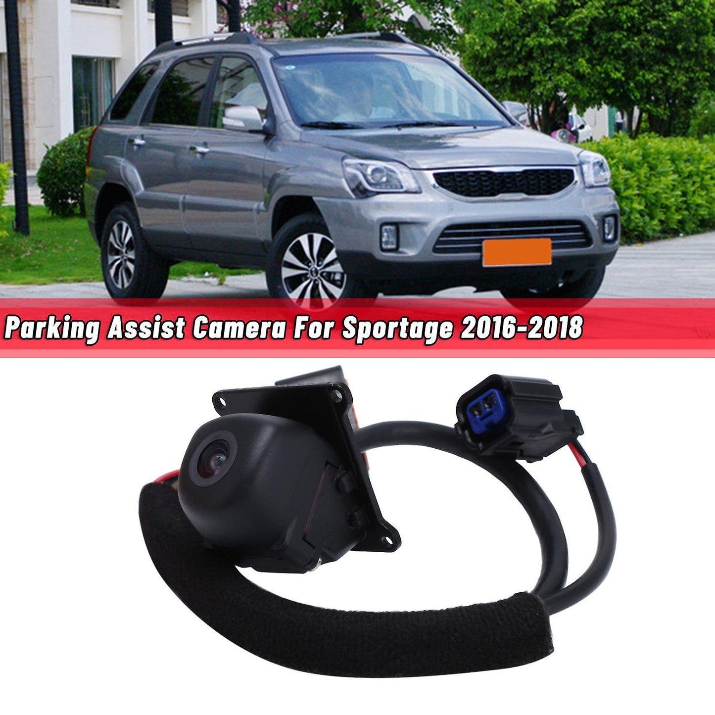 Car Reverse Rear View Back Up Camera for Kia Sportage 2016-2018