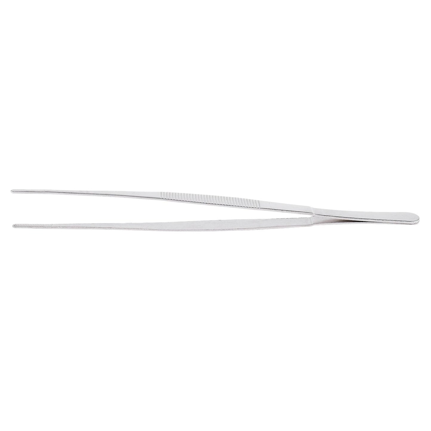 Hospital Home Stainless Steel Straight Tweezers Forceps Handy Tool