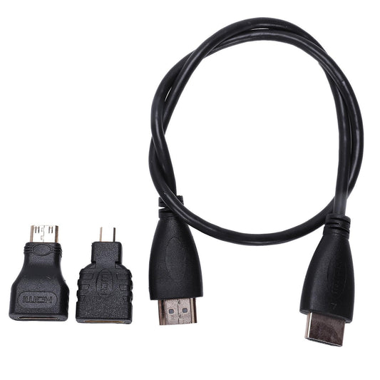 1m 3.5mm Stereo Male to Male Jack Aux Cable Audio Lead, Black