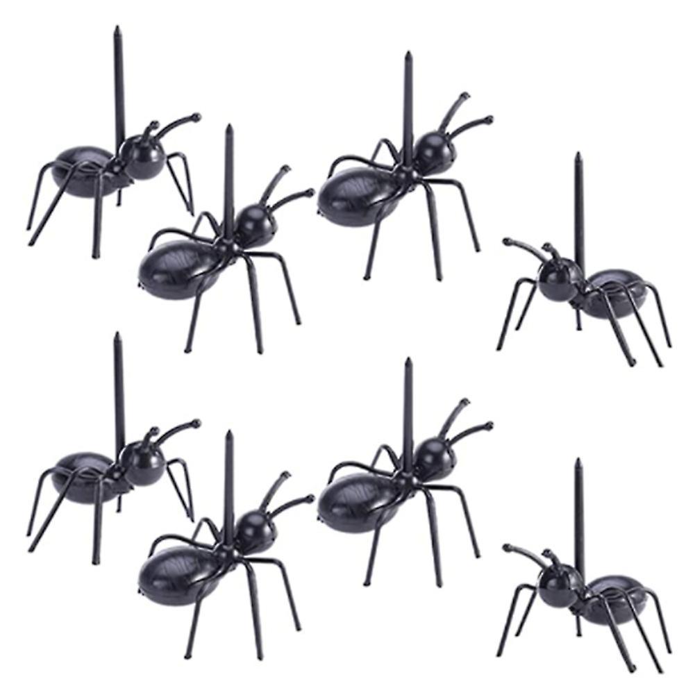 24pcs Reusable Ant Food Fork Fruit Toothpick Dessert Children& Party