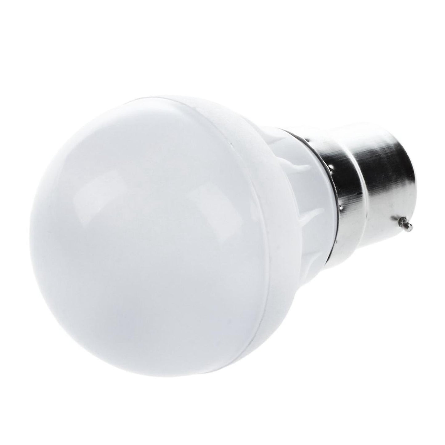 2x B22 Energy Save Led Bulb 220v 3w Cool White New Imitate Ceramic