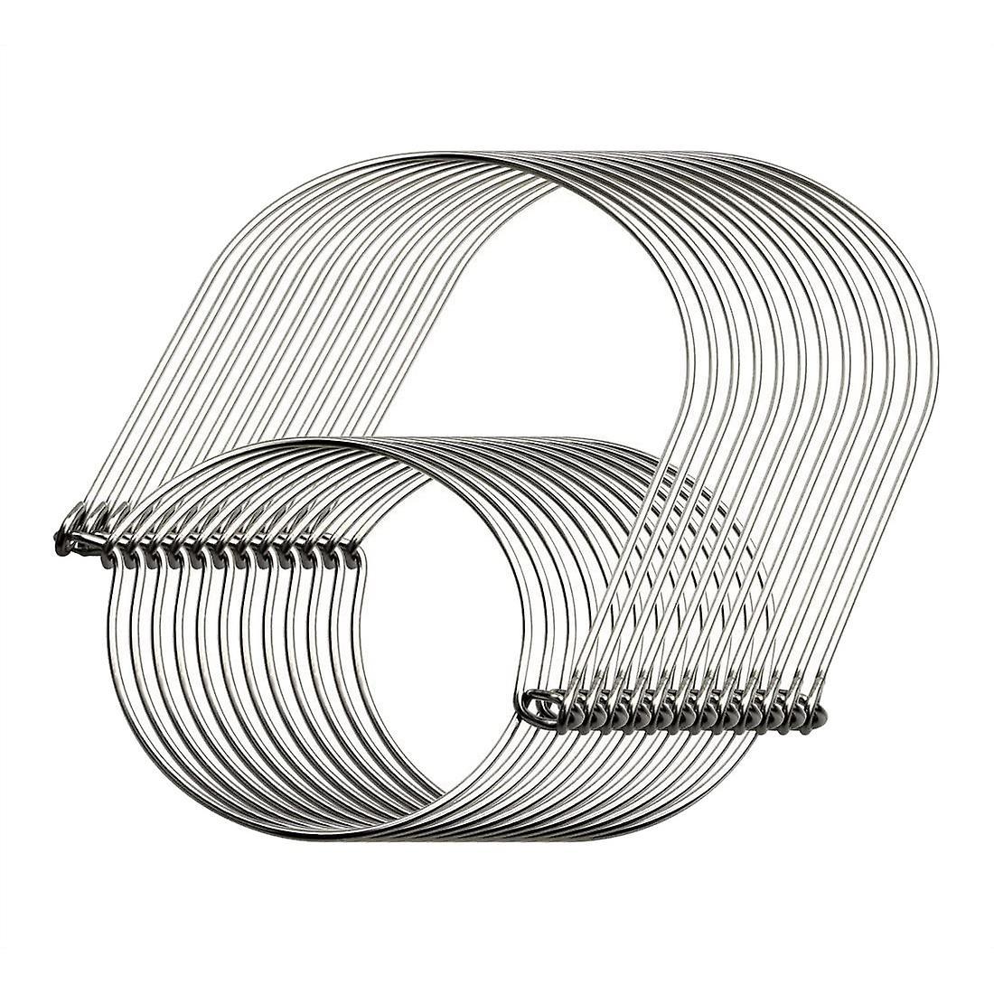 12 Pack Stainless Steel Wire Handles for Mason Jar, Hooks for Mouth