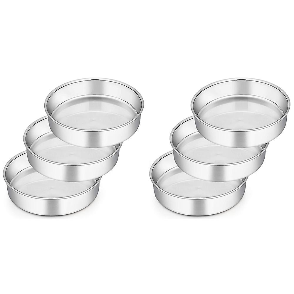 Round Cake Tin for Baking,set Of 6,cake Bakeware Set(detachable Base)