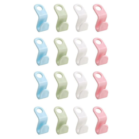 Clothes Hanger Connector Hooks 100pcs, Thicken, Used In Closet Space