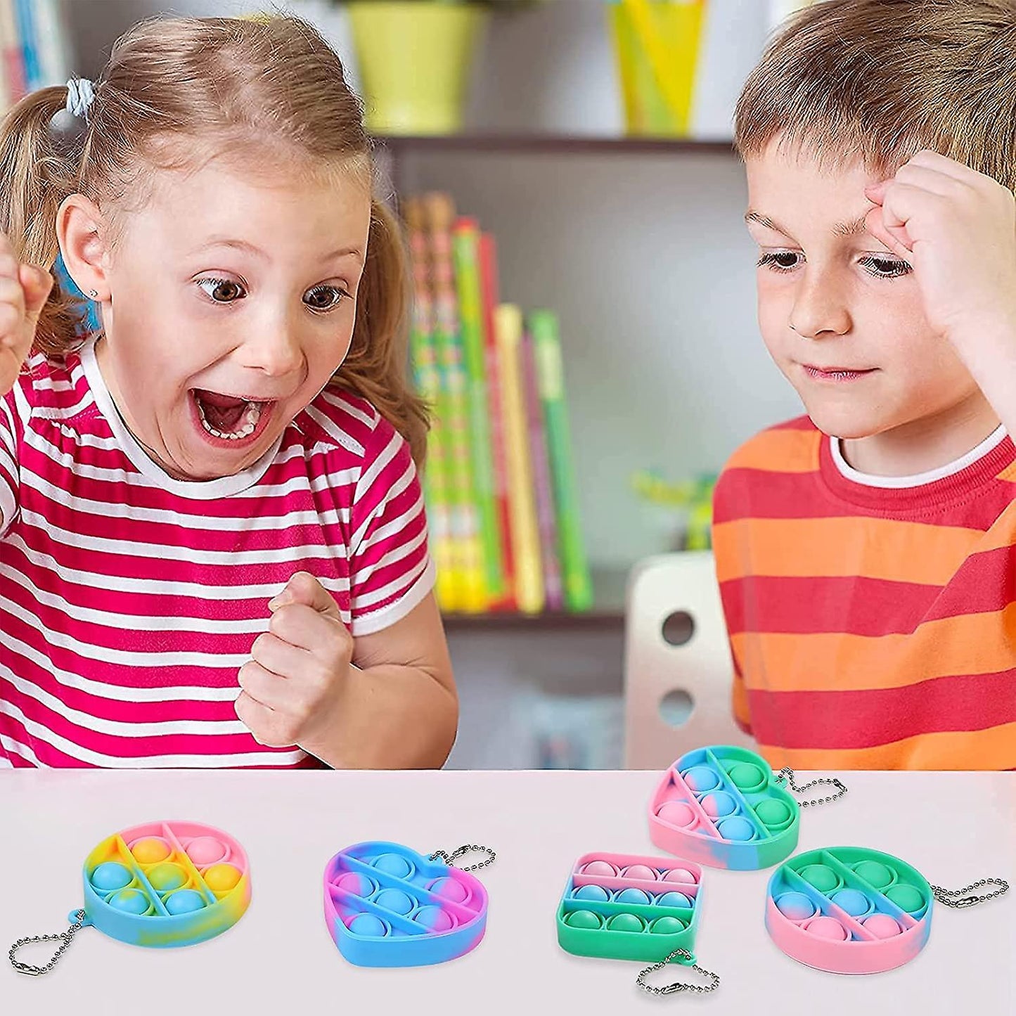 9 Pcs Fidget Sensory Toy Simple Fidget Toy Office Desk Toy for Kids