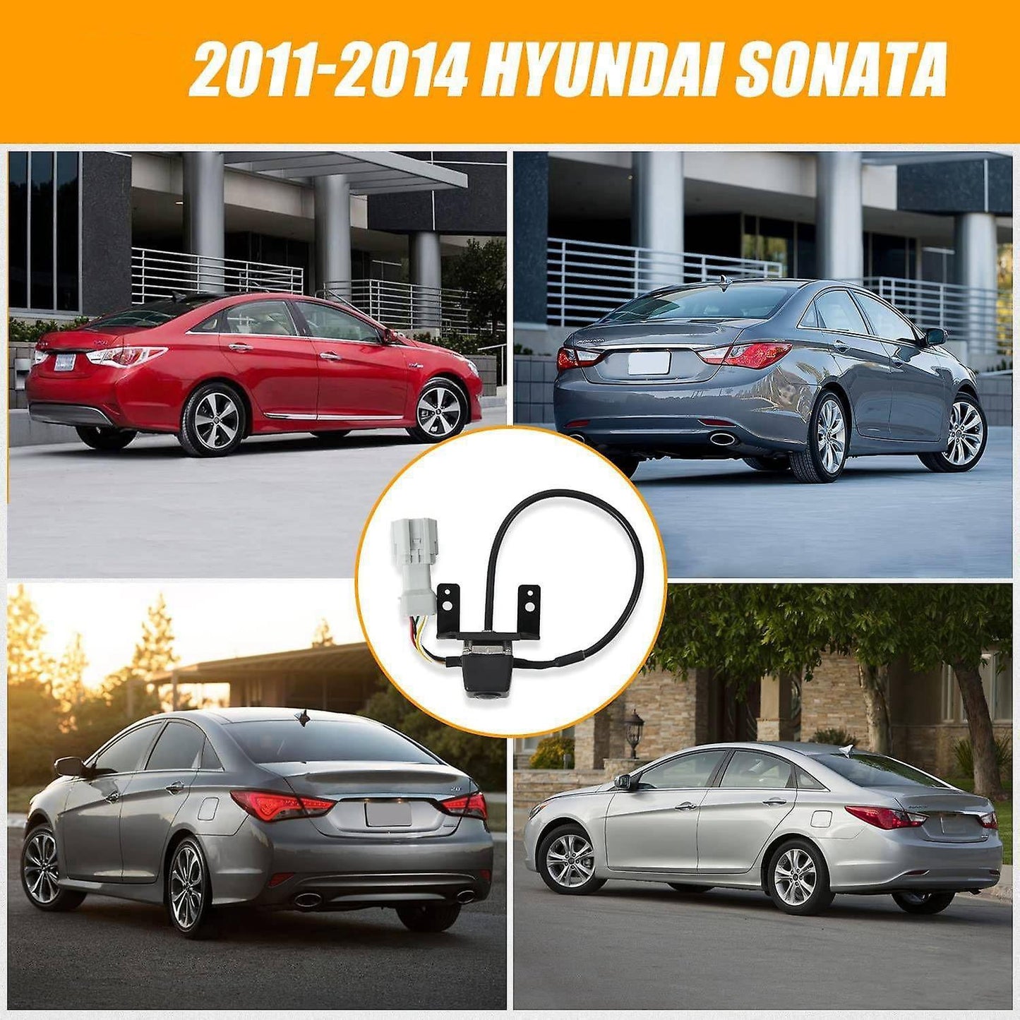 Rear View Parking Back Up Camera 95760-3s102 for Hyundai Sonata 2011