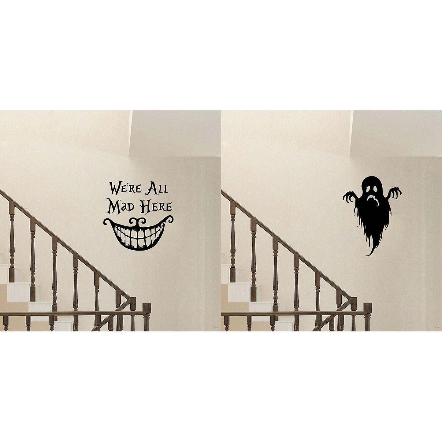 5pcs Halloween Decorations 3d Pvc Halloween Party Diy Decor Bar Room